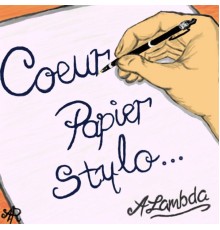 ALambda - Coeur papier stylo...