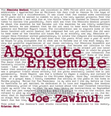 Absolute Ensemble - Absolute Zawinul