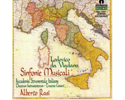 Accademia Strumentale Italiana , Alberto Rasi - Viadana: Sinfonie musicali à 8, Op. 18