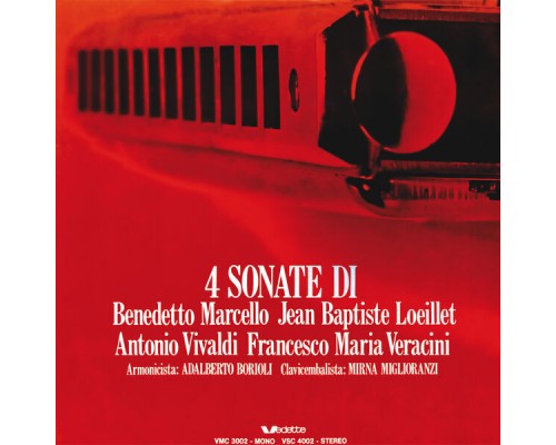 Adalberto Borioli and Mirna Miglioranzi Borioli - 4 Sonatas' 700 for Harmonica and Harpsichord