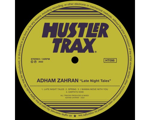 Adham Zahran - Last Night Tales