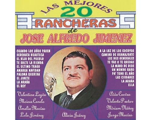 Aida Cuevas - Las Mejores 20 Rancheras de Jose Alfredo Jimenez Aida Cuevas - Las Mejores 20 Rancheras de Jose Alfredo Jimenez