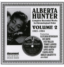 Alberta Hunter - Alberta Hunter Vol. 2 (1923-1924)