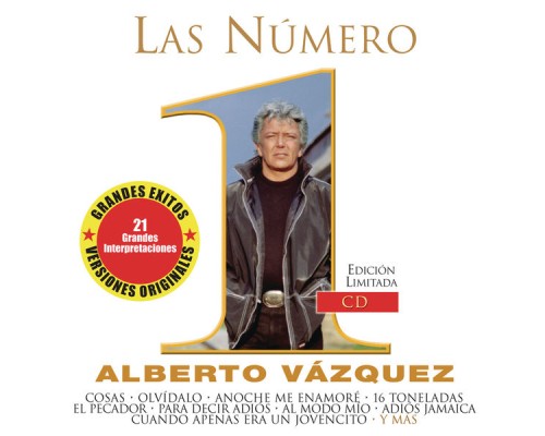 Alberto Vazquez - Las Numero 1 De Alberto Vazquez