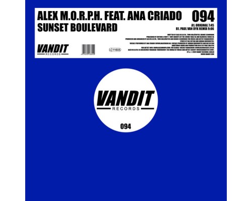 Alex M.O.R.P.H. feat. Ana Criado - Sunset Boulevard (Original Mix) Alex M.O.R.P.H. feat. Ana Criado - Sunset Boulevard (Original Mix)