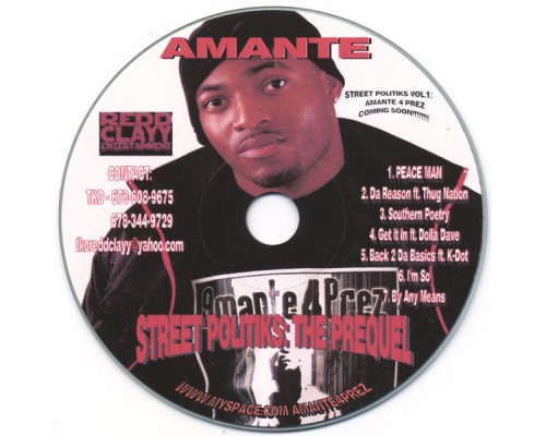 Amante - Street Politiks: The Prequel