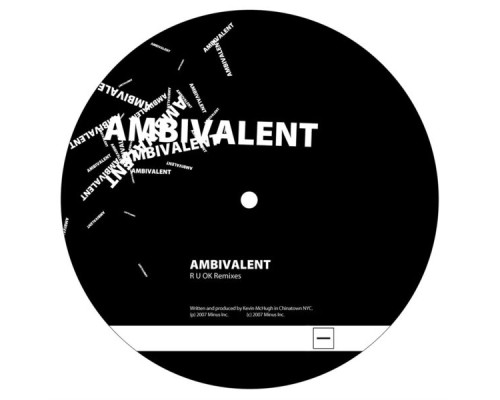 Ambivalent - R U OK (Remixes)