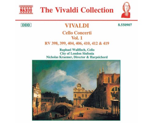 Antonio Vivaldi - Concertos pour violoncelle (volume 1)