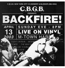 Backfire! - Live at Cbgb's