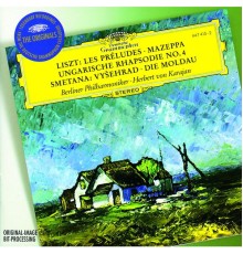 Berliner Philharmoniker - Herbert von Karajan - Smetana : Moldau, Vysehrad - Liszt : Préludes, Mazeppa...