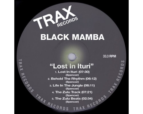 Black Mamba - Lost in Ituri