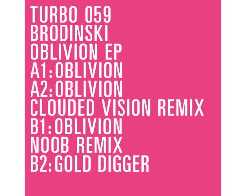 Brodinski - Oblivion EP