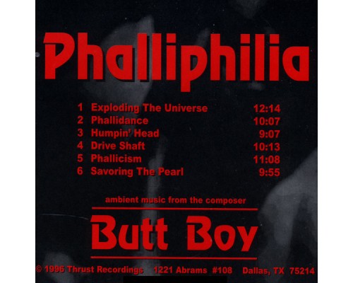 Butt Boy - Phalliphilia