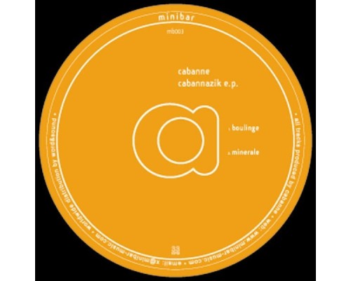 Cabanne - Cabannazik EP (Original Mix)