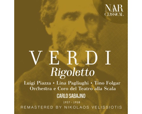 Carlo Sabajno - VERDI: RIGOLETTO