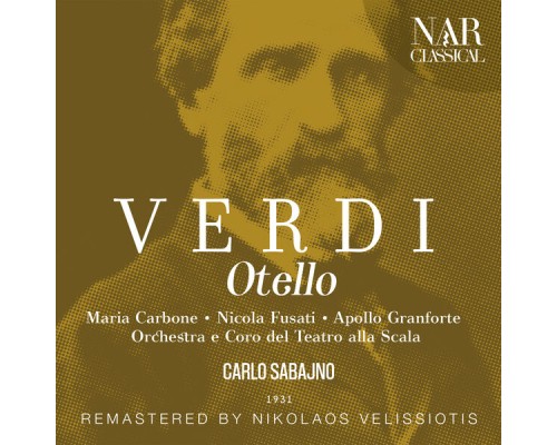 Carlo Sabajno - VERDI: OTELLO