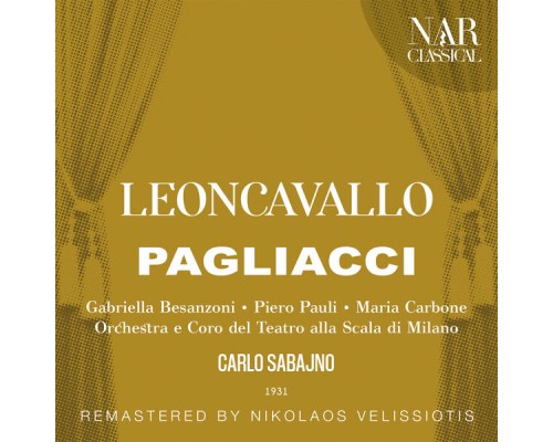 Carlo Sabajno - LEONCAVALLO: PAGLIACCI