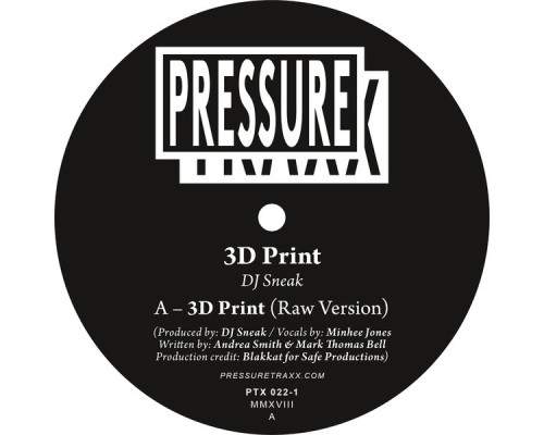 DJ Sneak - 3D Print