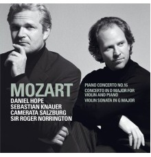 Daniel Hope - Mozart : Piano Concerto No.16 K451, Violin Sonata in G major K379, Concerto for Violin & Piano K.App.56/K315f