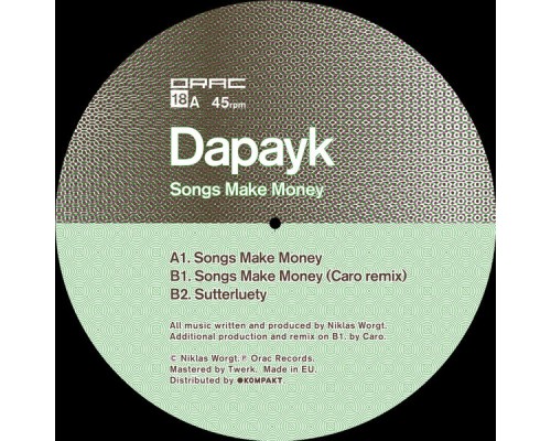 Dapayk - Songs Make Money