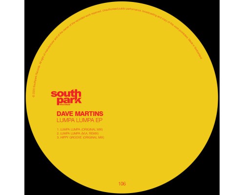 Dave Martins - Lumpa Lumpa EP