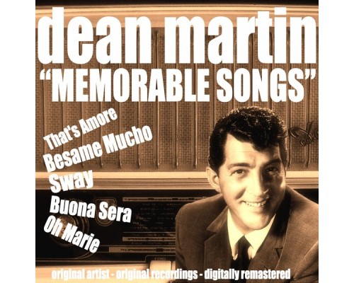 Dean Martin - Memorable Songs