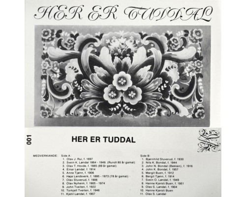 Diverse Artister - Her Er Tuddal