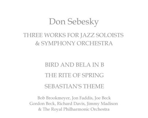 Don Sebesky - Three Works