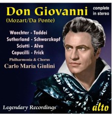 Eberhard Wächter, Joan Sutherland, Elisabeth Schwarzkopf, Chorus & Philharmonia Orchestra and Carlo Maria Giulini - Don Giovanni