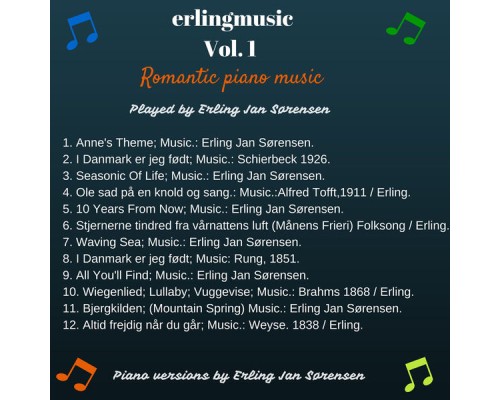 Erling Jan Sørensen - Erlingmusic Vol.1