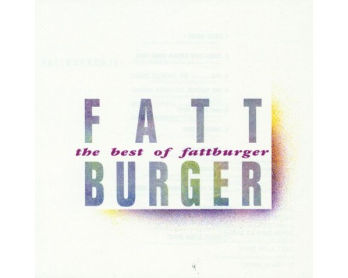 Fattburger - The Best Of Fattburger