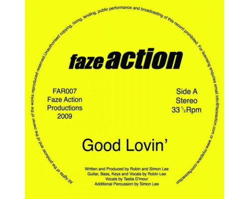 Faze Action - Good Lovin'