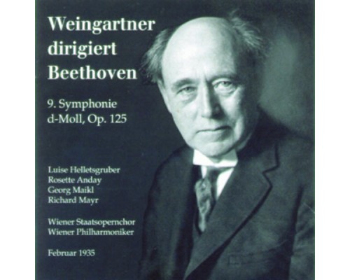 Felix Weingartner - Weingartner dirigiert Beethoven