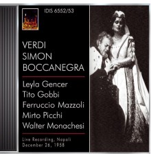 Francesco Maria Piave - Giuseppe Verdi - Verdi, G.: Simon Boccanegra [Opera] (1958) (Francesco Maria Piave - Giuseppe Verdi)