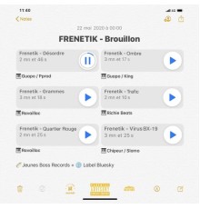 Frenetik - Brouillon