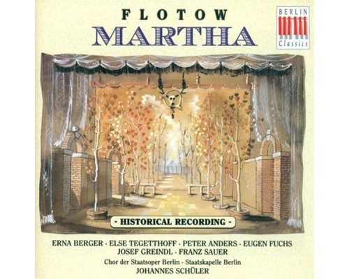 Friedrich Wilhelm Riese - Friedrich von Flotow - FLOTOW, F. von: Martha [Opera] (Schuler) (1944)