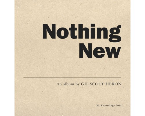 Gil Scott-Heron - Nothing New