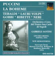 Giuseppe Giacosa - Giacomo Puccini - Luigi Illica - Puccini, G.: Boheme (La) [Opera] (1954) (Giuseppe Giacosa - Giacomo Puccini - Luigi Illica)