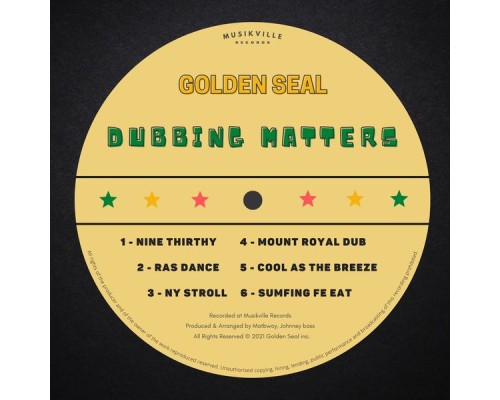 Golden Seal - Dubbin Matters