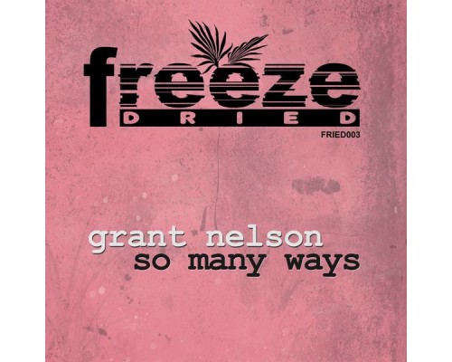 Grant Nelson - So Many Ways