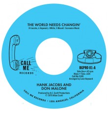 Hank Jacobs - The World Needs Changin' / Gettin' on Down
