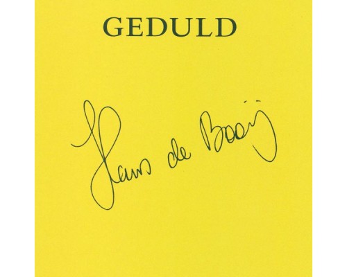 Hans De Booij - Geduld