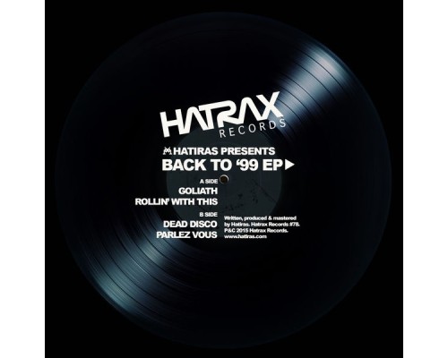 Hatiras - Back To '99 EP