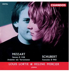Helene Mercier, Louis Lortie - Mozart: Sonata in D Major, Andante and Variations in G - Schubert: Fantasie