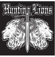 Hunting Lions - Dark