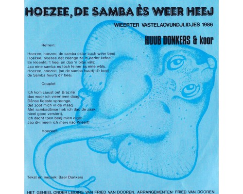 Huub Donkers - Wieërter Vastenaovundjlidjes 1986