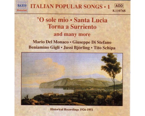 Italian Popular Songs - Volume 1