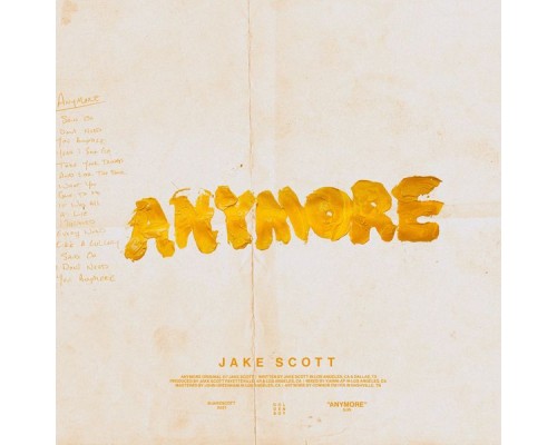 Jake Scott - Anymore