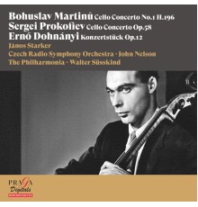 Janos Starker, Czech Radio Symphony Orchestra, John Nelson, The Philharmonia, Walter Süsskind - Bohuslav Martinů, Sergei Prokofiev, Ernő Dohnányi: Cello Concertos [In Memoriam János Starker]