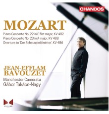 Jean-Efflam Bavouzet, Manchester Camerata, Gábor Takás-Nagy - Mozart: Piano Concerto No. 22, K. 482 & No.23, K. 488